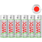 6X WRX Fluorescent Dark Orange Spray Paint 400ml Spray Paint